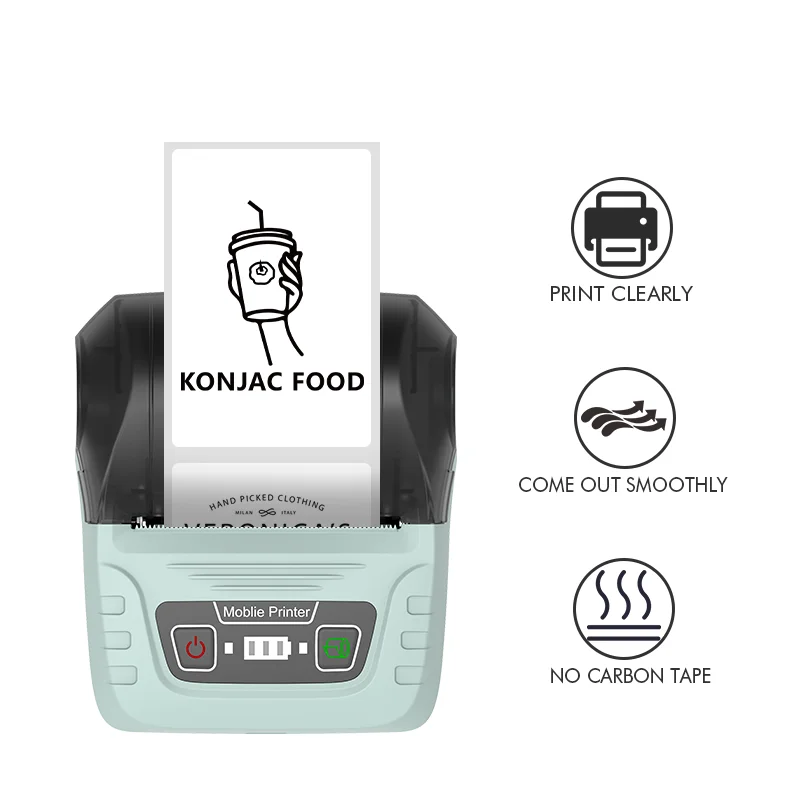 KAYSION 40x60mm White Label Thermal Sticker Blank Self-Adhesive Bacord QR Code Price Tag Waterproof Oilproof Scratchproof Labels