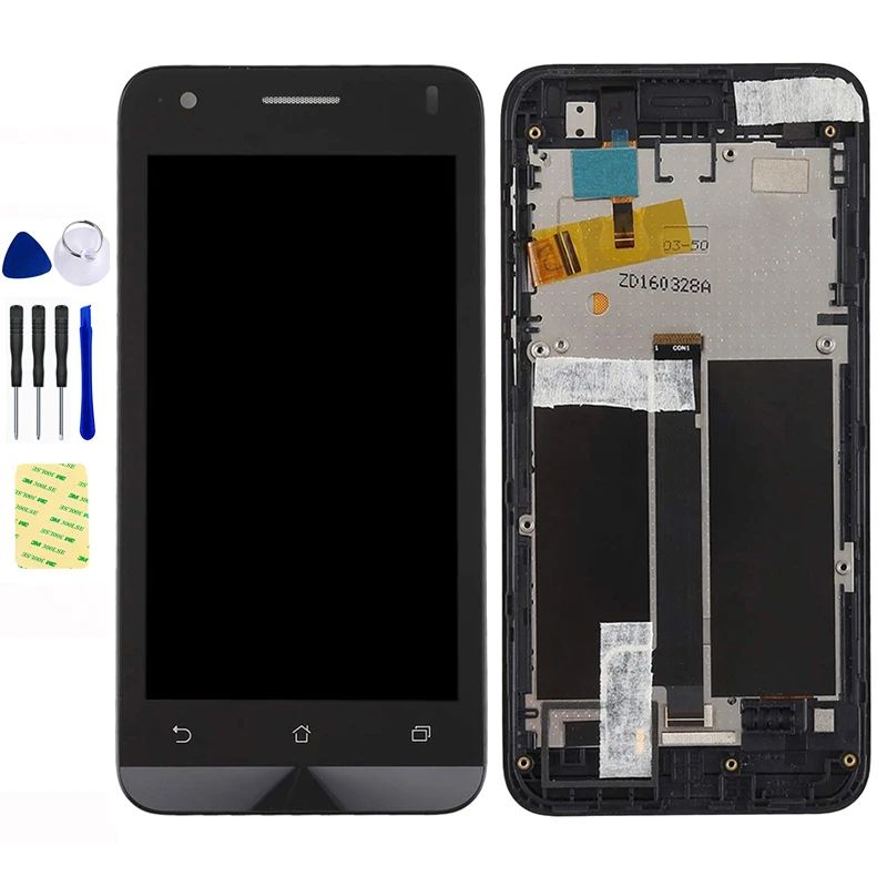 For ASUS Zenfone C ZC451CG LCD Display Screen Pantalla Module Matrix with Touch Sensor Panel Digitizer Glass Assembly With Frame