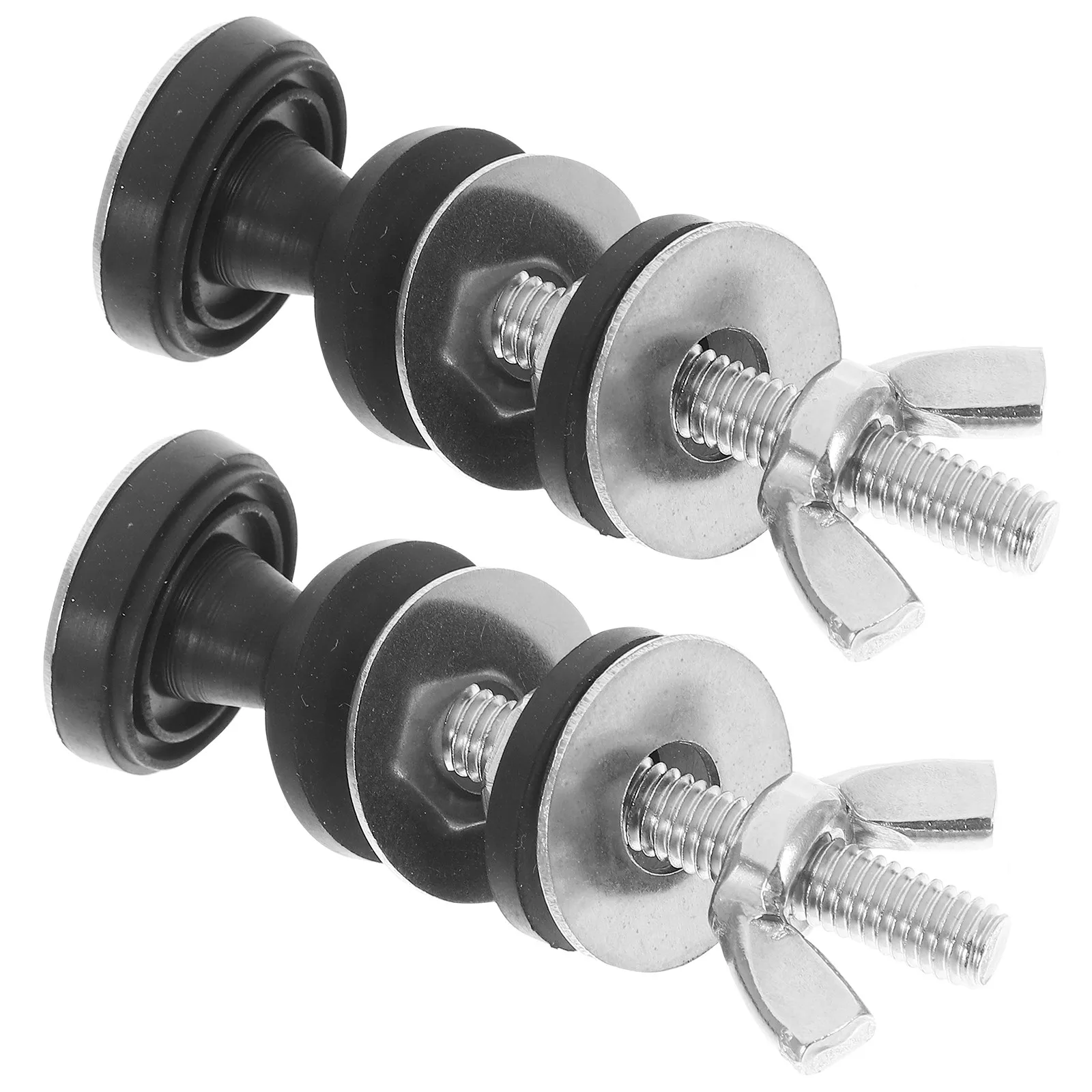 

1Pair Premium Stainless Steel Toilet Seats Bolts Screws Replacement Kit Strong Tough Corrosion Resistant for Secure Cover