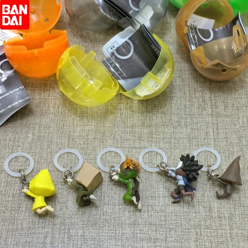 Llavero de figura Bandai Little Nightmares, colgantes de Six, Mono, Nome, Rolo, Renewer, para mochila, bolso, coche, para fans de anime y videojuegos
