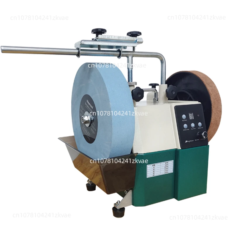 10 inch low speed grinder positive and reverse white corundum grinding machine water-cooled grinder polishing machine 220V 220W