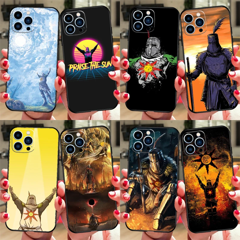 Praise the Sun Dark Souls Case For ZTE Nubia Red Magic 10 10S 9S 8S 8 9 11 11S Pro Plus 6 7 6S 7S Pro 6R 10 Air Cover