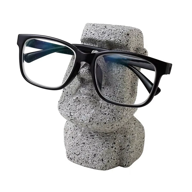 Stoneman óculos quadro suporte retrato óculos expositor de exibição desktop óculos quadro armazenamento