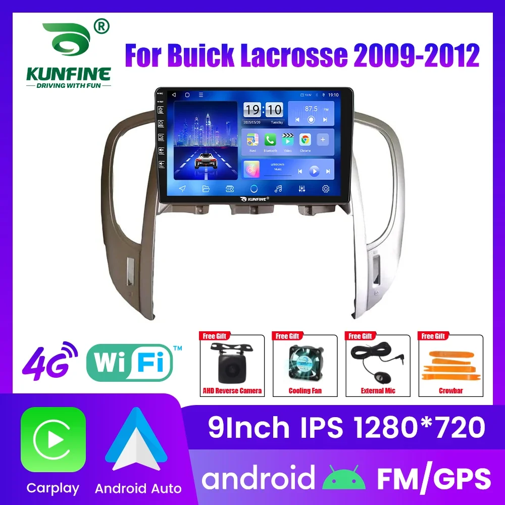 

10,33 "Android автомобильное радио для Buick Lacrosse 2009-2012 GPS-навигация мультимедийный видеоплеер Carplay Android авто стерео