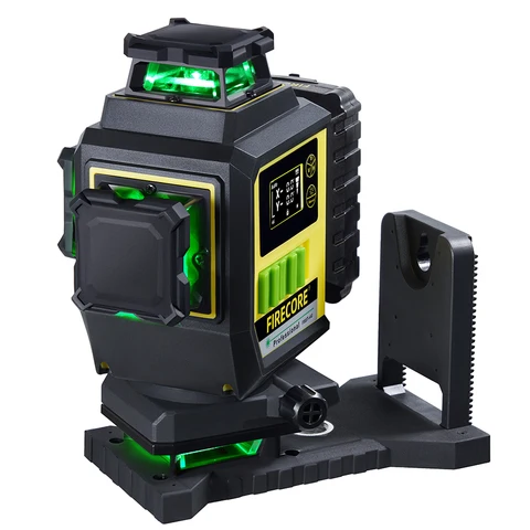 FIRECORE F94T-XG/F95T-XG/F95T-4G/G20/G30/G50/G60 Зеленый лазерный уровень 360 3D/4D 16/12/5/2 линии — фото устройства