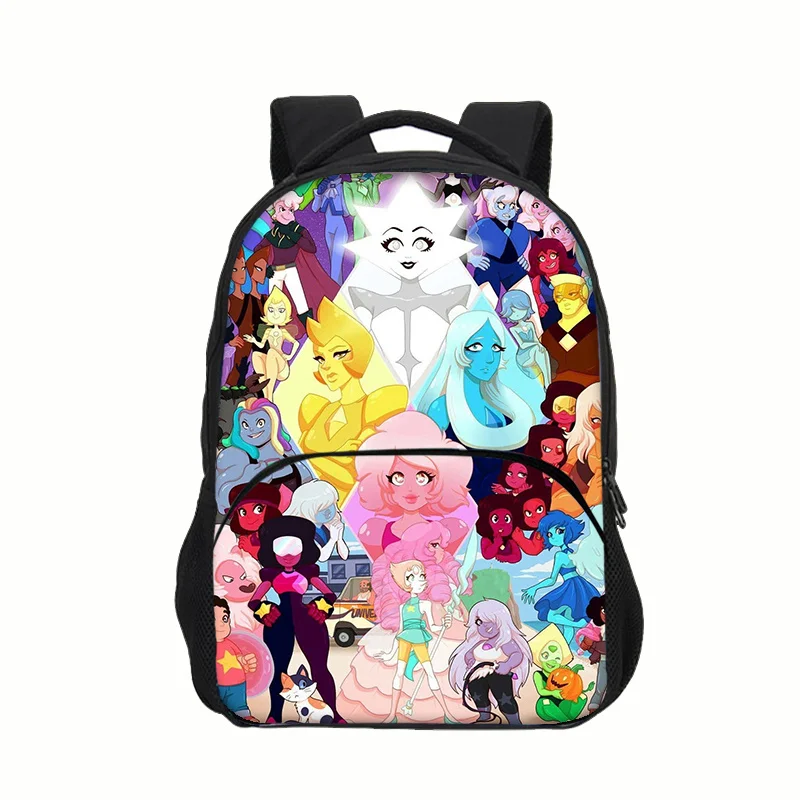 حقيبة ظهر مدرسية من ستيفن يونيفرس موتشيلا بطبقة مزدوجة وسحاب للتفتيح وحقائب كتب للأولاد والبنات أفضل هدية