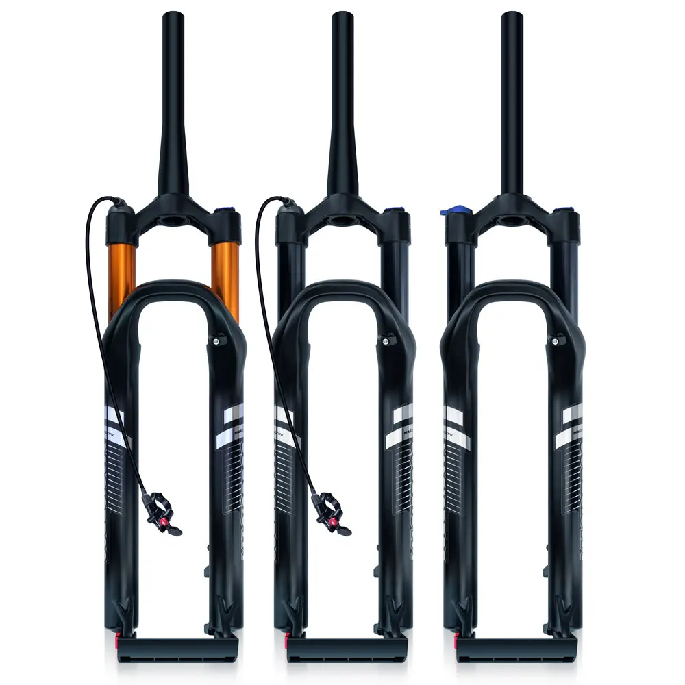 

OEM/ODM 120mm 140mm 26 27.5 29 Inch Mountain Bike Bicycle MTB Fork with Air Damping Magnesium Alloy Parts
