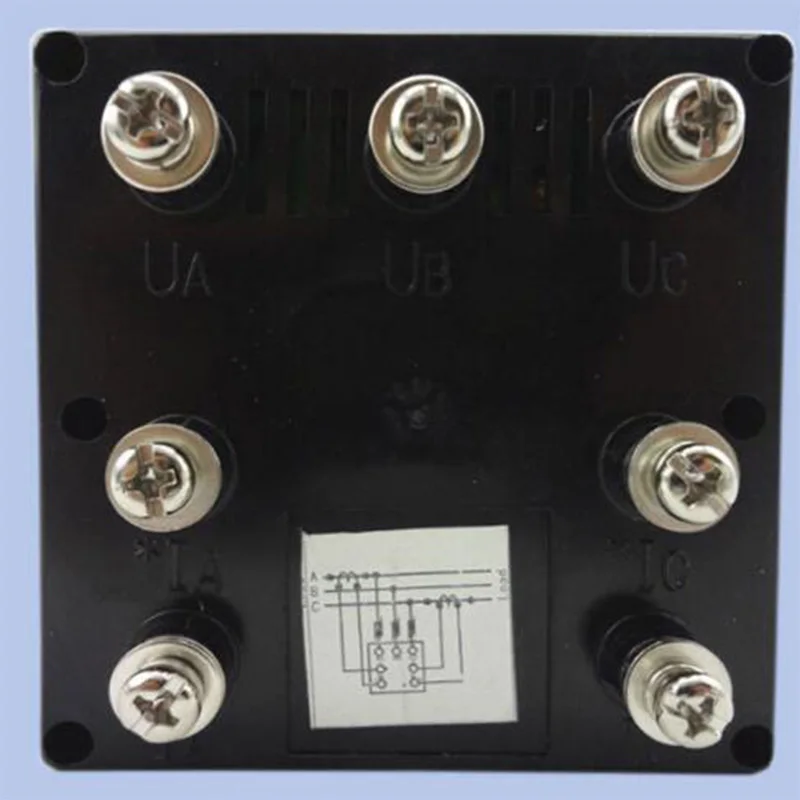 Imagem -02 - Power Swr Watt Meter Pointer Ferramenta de Diagnóstico Wattmeter Tester Instrumento Elétrico ac 6l2 60kw 200kw 600kw 380v 5a 1pc