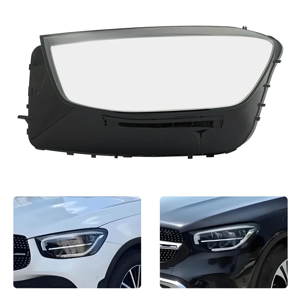 

Headlight Lens Cover For 2020-2023 Benz GLC Class Headlight Models Only Left New