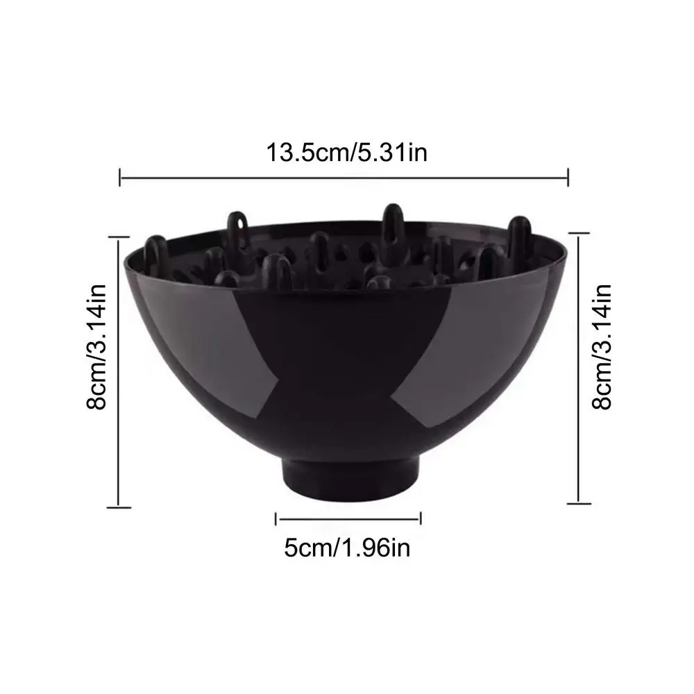 Diffuseur universel réglable pour sèche-cheveux – Accessoire capillaire résistant à la température p