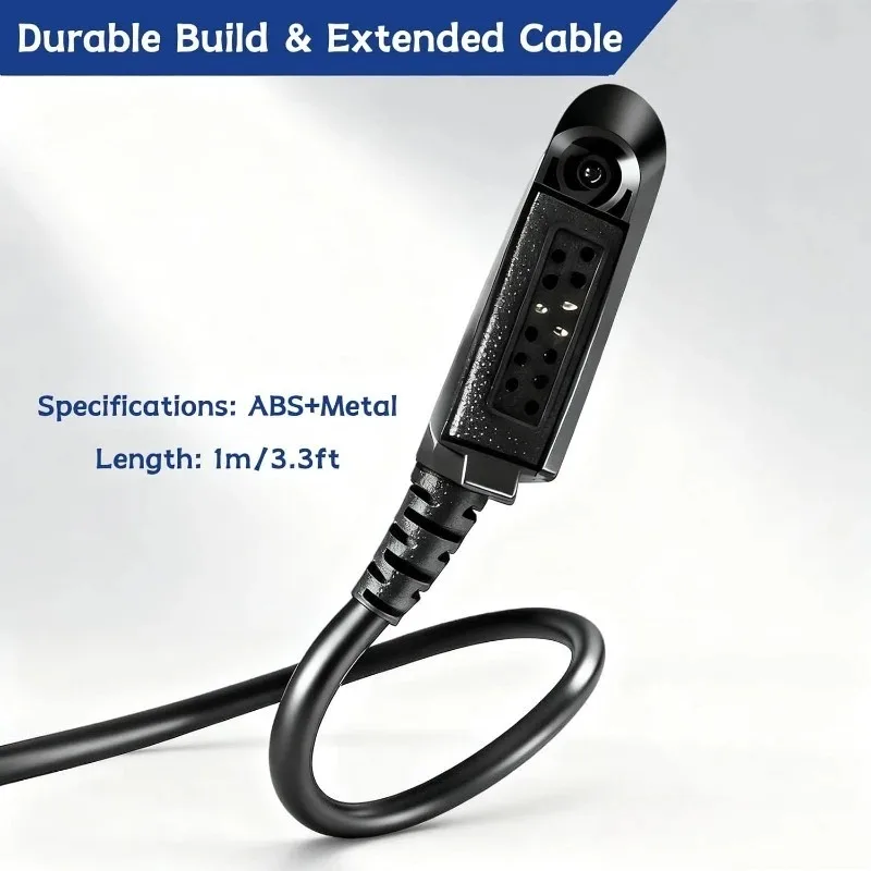 Frequency Clone Copy Cable for Motorola GP328 GP338 GP340 GP360 GP380 PTX760 GP140 HT750 PRO5150 Walkie Talkie Two Way Radio