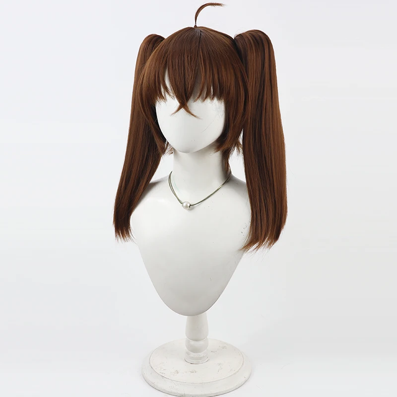 كيرين الثورة تسوكيشيما كيراري كوس شعر مستعار تأثيري هالوين كرنفال الدعائم الطرف الشعر الاصطناعية ألياف مقاومة للحرارة + غطاء شعر مستعار