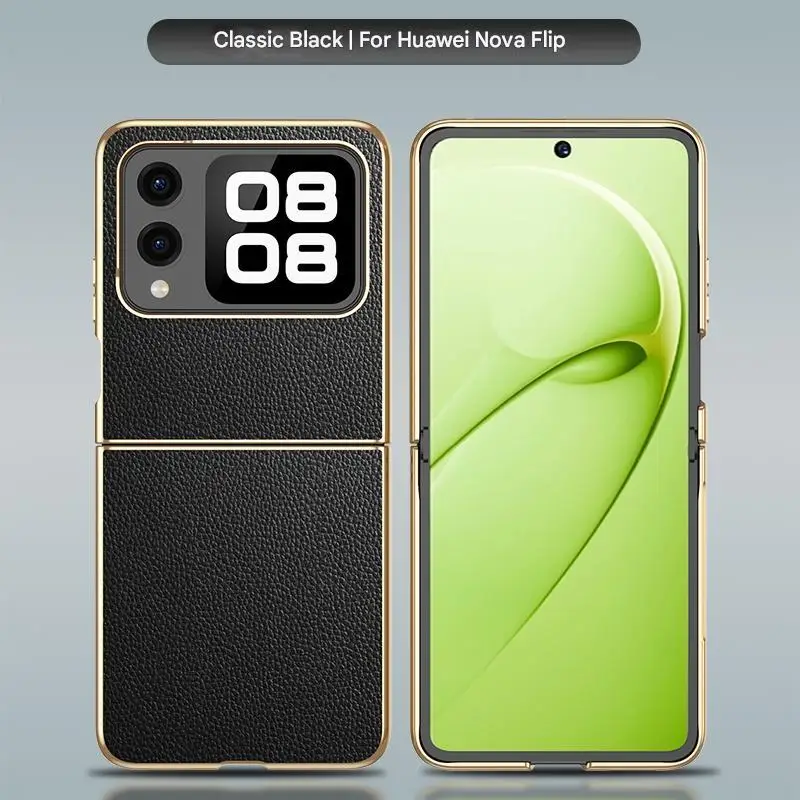 

case For huawei nova flip shell Luxury Business High End Folding leather Ultra Thin shell for huawei nova flip cover