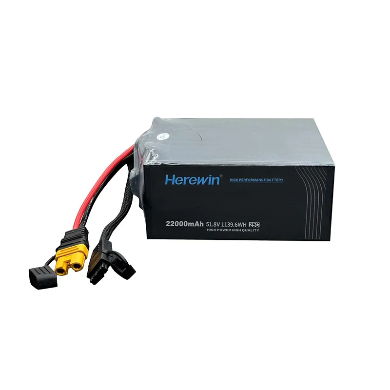 Herewin 22000 mAh 51,8 V 25 C 14S leichter Hochleistungsakku für landwirtschaftliche Drohnen