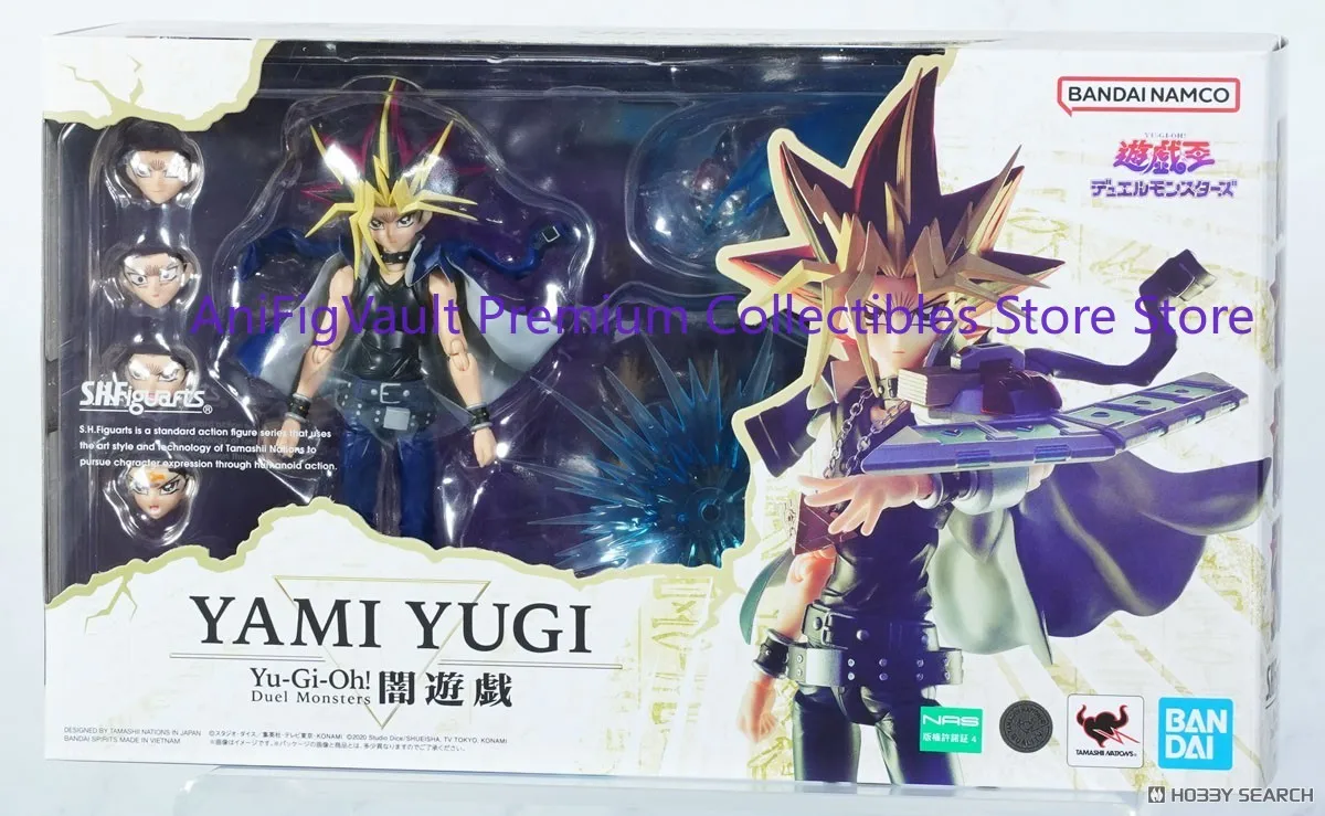 

In-Stock Bandai S.H.Figuarts SHF Yami Yugi (Yu-Gi-Oh!) Action Figure Toy Model Gift