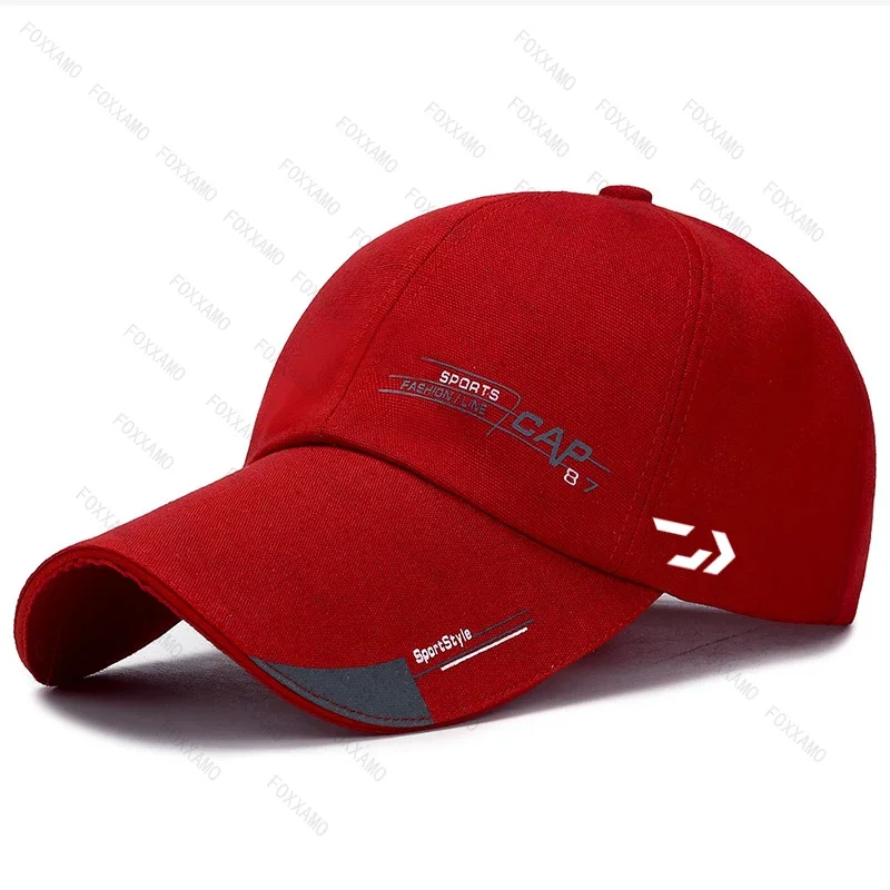 Spring and Autumn Korean Version Baseball Lengthened Men Outdoor Fishing Sunscreen Travel Hat Casual Baseball Cap Sun Visor