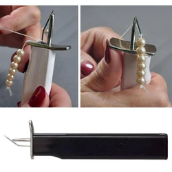 Decorative Safety Knots For DIY Jewelry Pearl Beading Tool Bead Knotting Craft Jewelry Bracelet Helper Tool Silk Thread