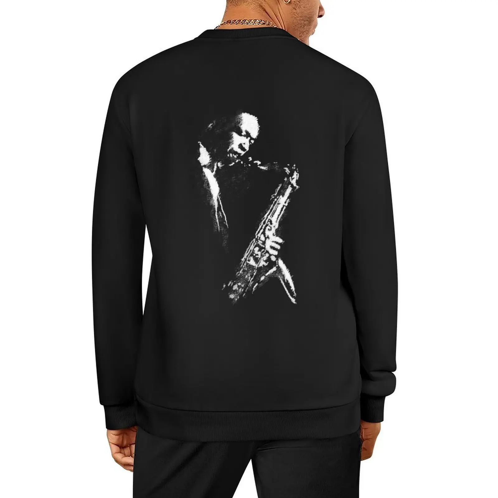 

John Coltrane Pullover anime clothing mens designer clothes clothes for men korean autumn clothes men's sweatshirt