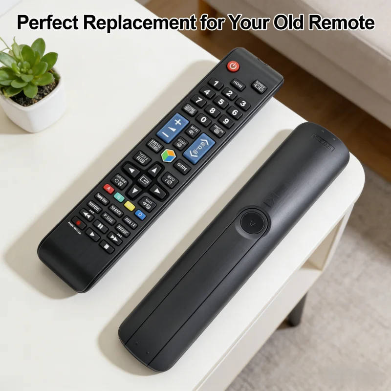 Replacement LCD Smart TV Remote Control AA59-00582A Compatible with Samsung UN32EH4500 UN46ES6100F UN32EH5300 UN40EH5300F
