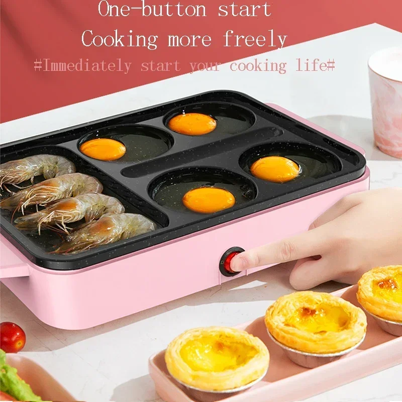 Multifunktionale Haushalt Intelligente Konstante Temperatur Antihaft-Pfanne Praktische Omelett Omelett Hamburger Form Pfannkuchen Pfanne