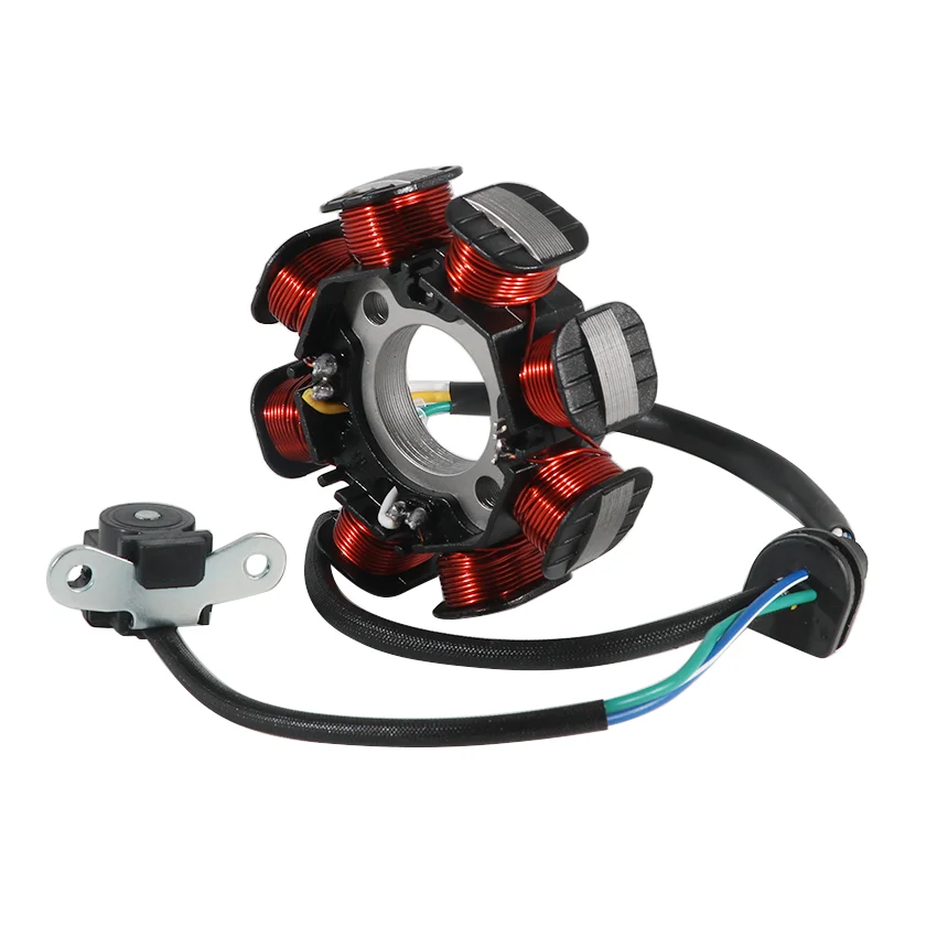 Motorrad-Stator-Generator-Spule OEM 21003-U656 für Modenas Kriss 120 Magneto-Ladestator-Baugruppe – Detail 2