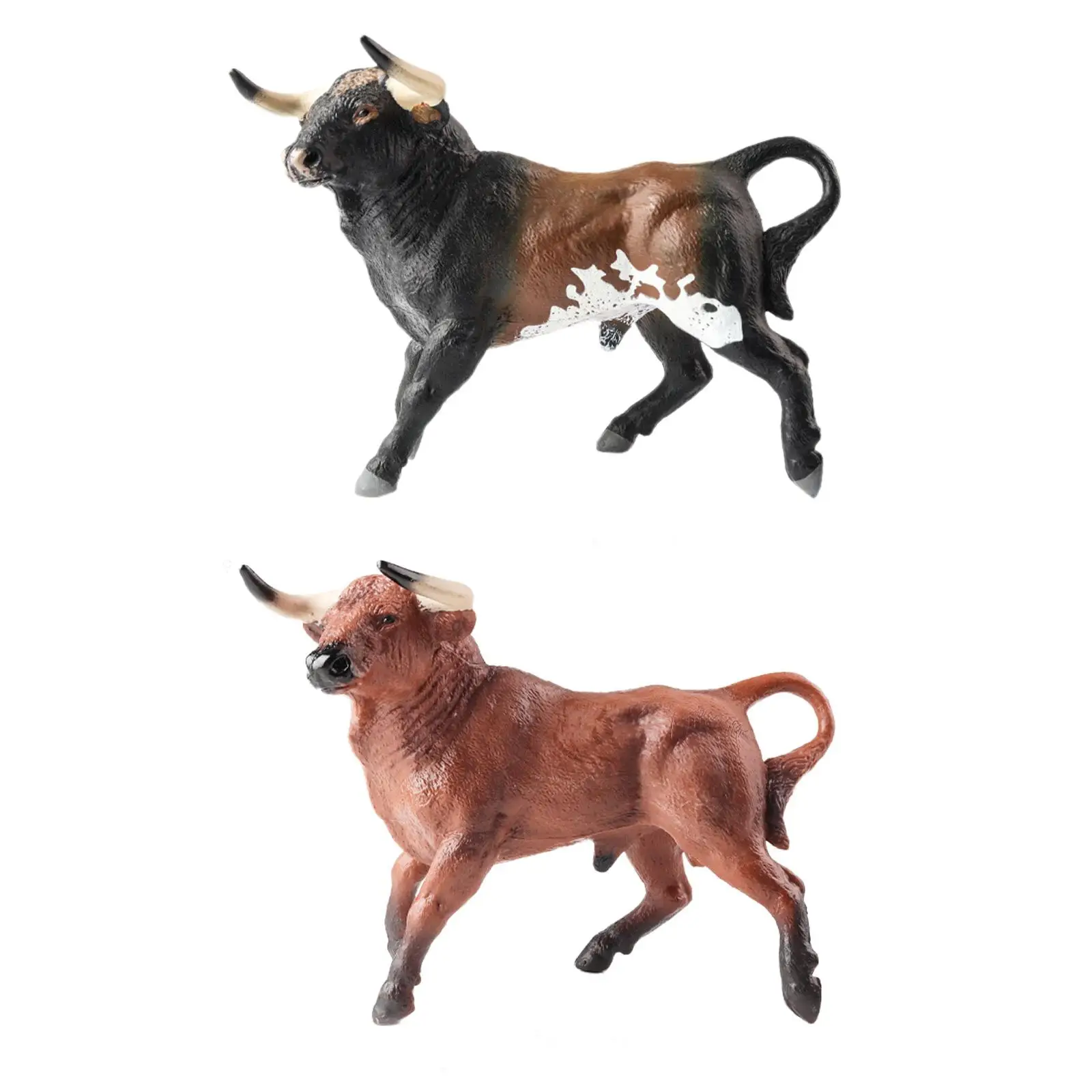 Farm Animals Figures Model, Spanish Bullfighting Model, Party Favor, Kids Collections Gift Decorative Realistic for Kids Gift