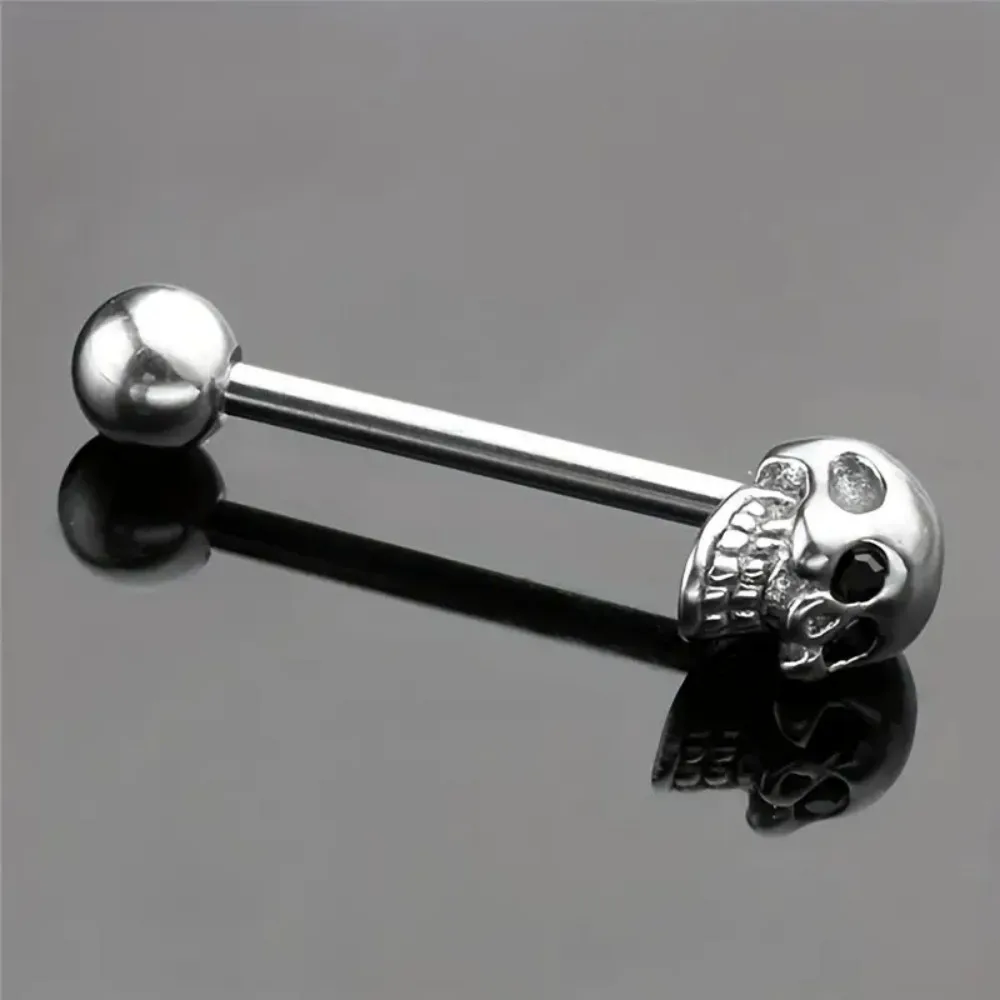 JKC Store Snake-Shaped Stainless Steel Tongue Ring - Sexy And Charming Perfect For Everyday Wear Gift All Seasons