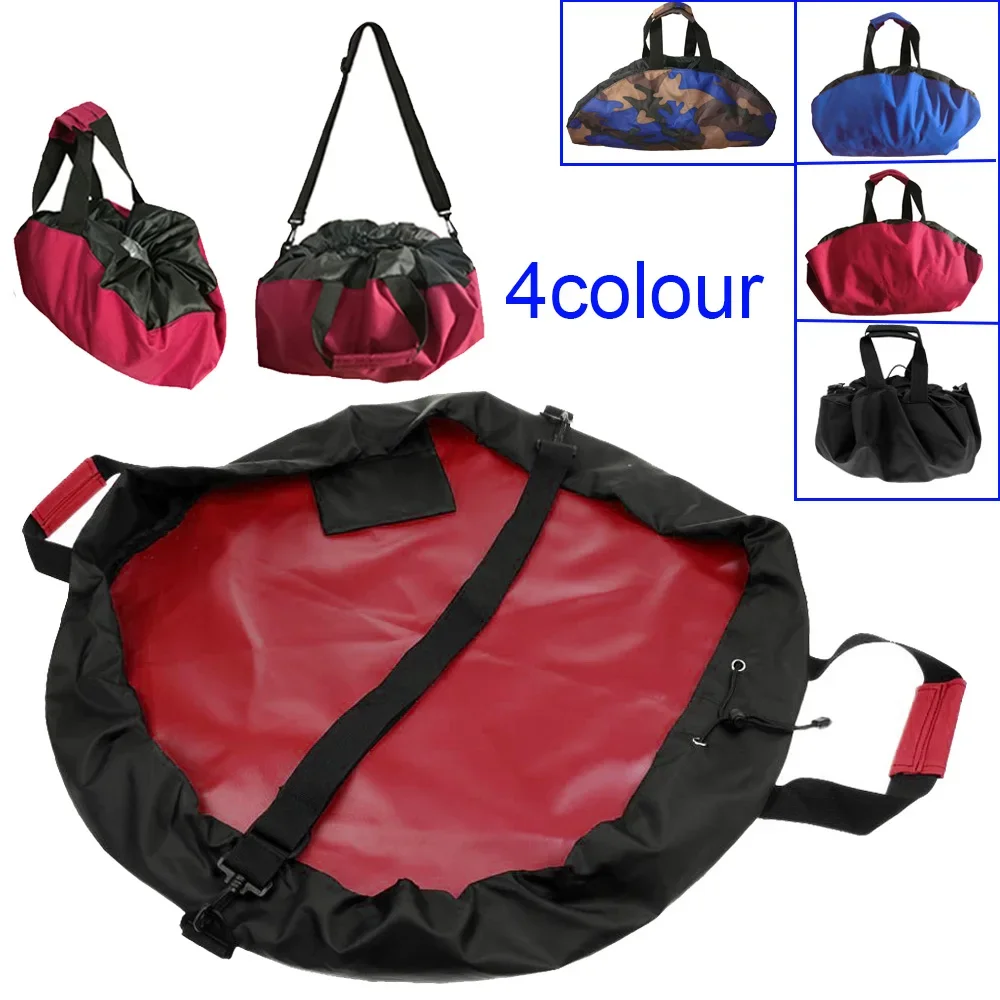 75CM Waterproof Wetsuit Change Mat Beach Clothes Changing Carrying Bag With Handle Shoulder Straps for Surfing Swimming Kayak 