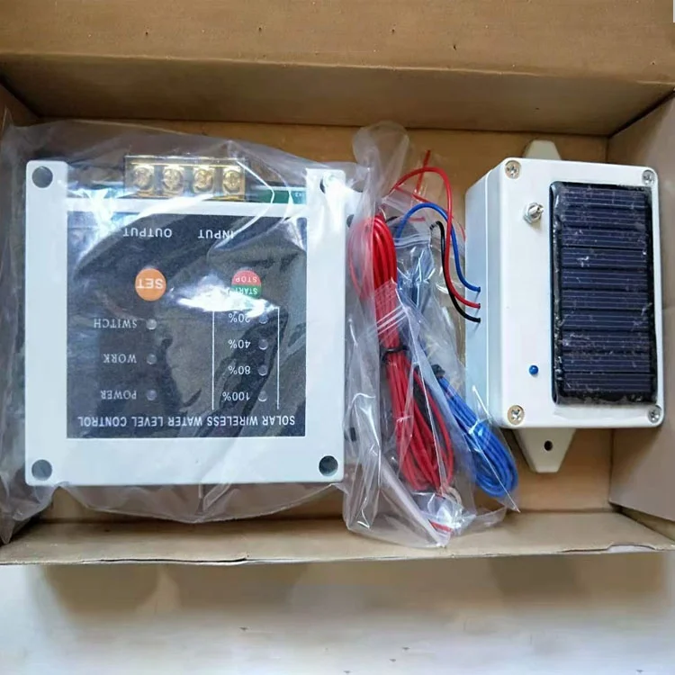 

Wireless Water Tank Level Monitor Wireless Automaatic Control System Water Level Transmitter