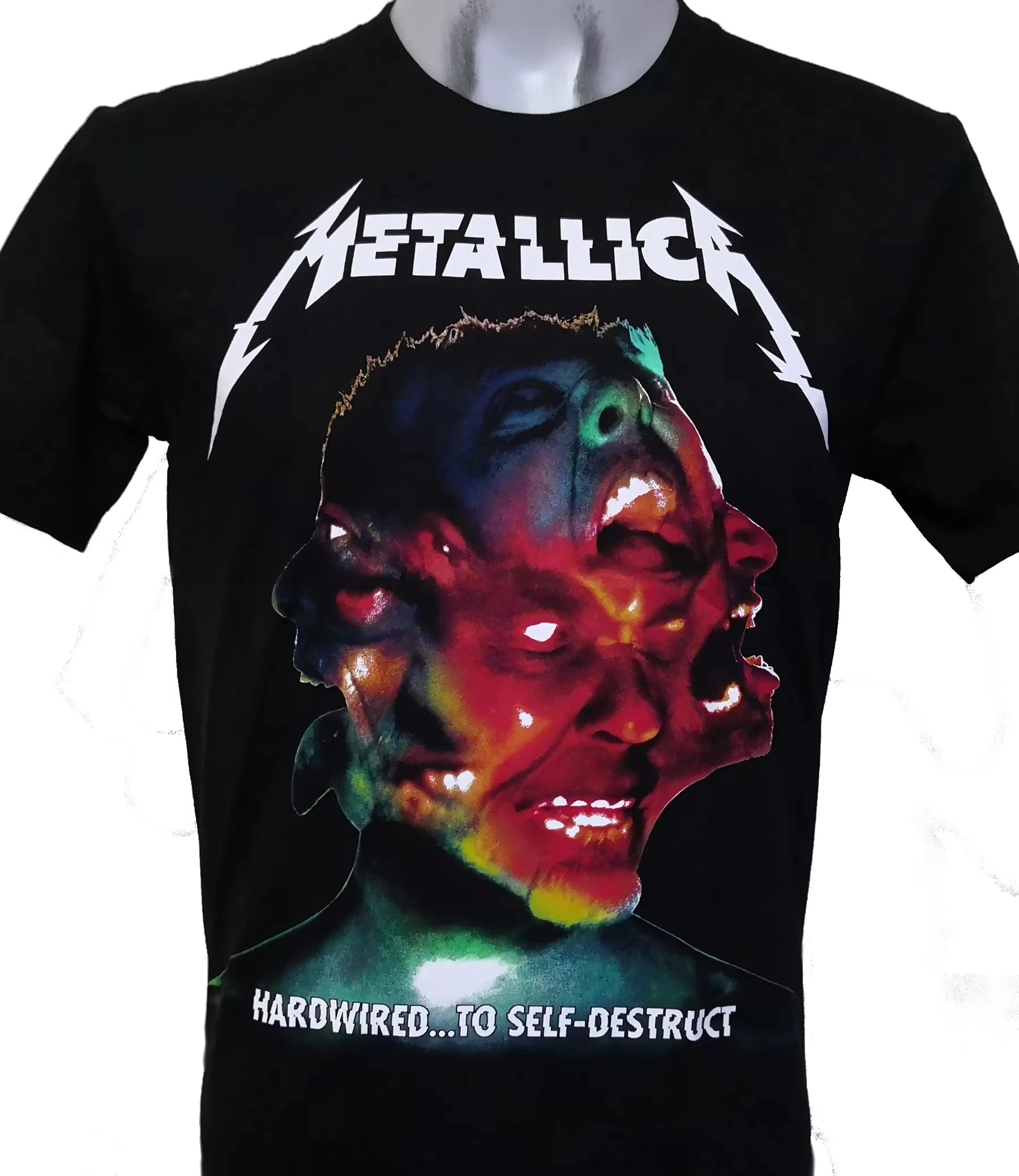 

Metallica Band T-Shirt Men's and Women's Short Sleeve Vintage Street Band Y2k Brand T-shirt Summer Sports Tops Men Clothing