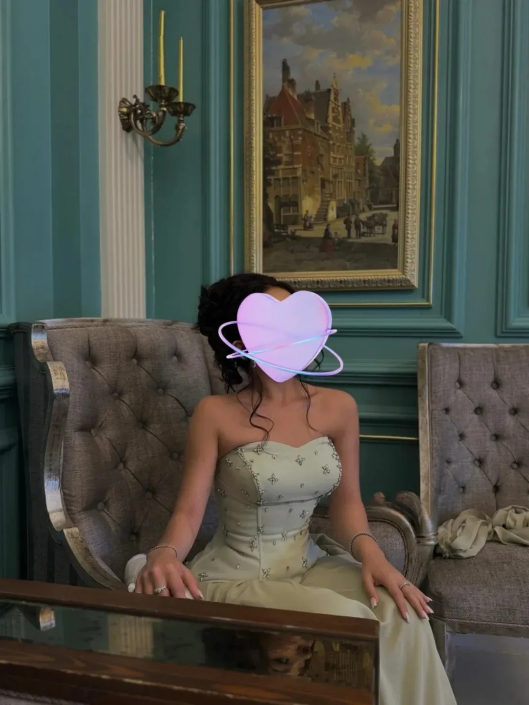 아델리 맞춤형 사우디 슬리브리스 프롬 드레스 머메이드 이브닝 가운 스트랩리스 플리츠 비딩 플로어 길이 파티 드레스