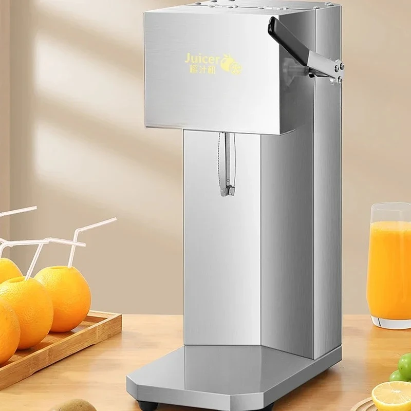 Commercial Electric Without Peeling Pure Orange Juicer Citrus Juicer Tabletop Blender Stainless Steel Citrus Squeezer