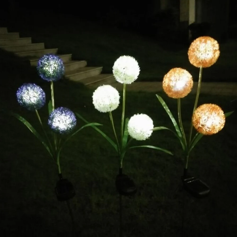 

Solar Powered Lamp LED D Shaped Garden Night Ground Plug Night Light Light Ground Plug Waterproof Patio Yard L Decor
