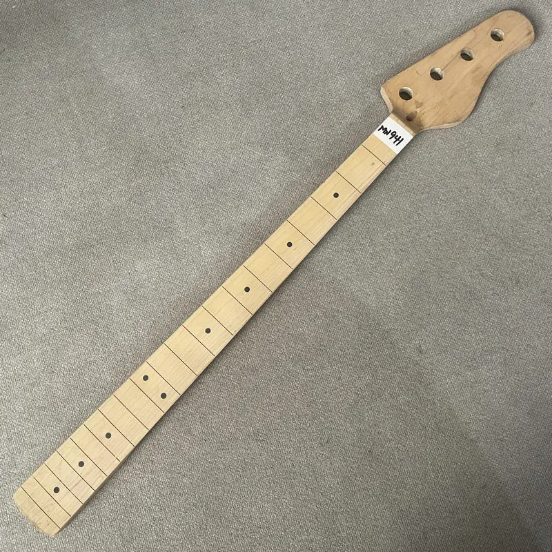 

MN941 Незавершенный 4-струнный безладовый бас-шейк — кленовая конструкция, 20 ладов, метки положения — замена для правой руки своими руками