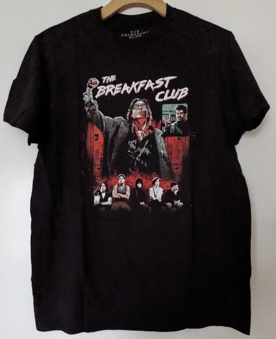 

MENS THE BREAKFAST CLUB 1980S MOVIE GRAPHIC TEE T-SHIRT OFFICIALLY LICENSED