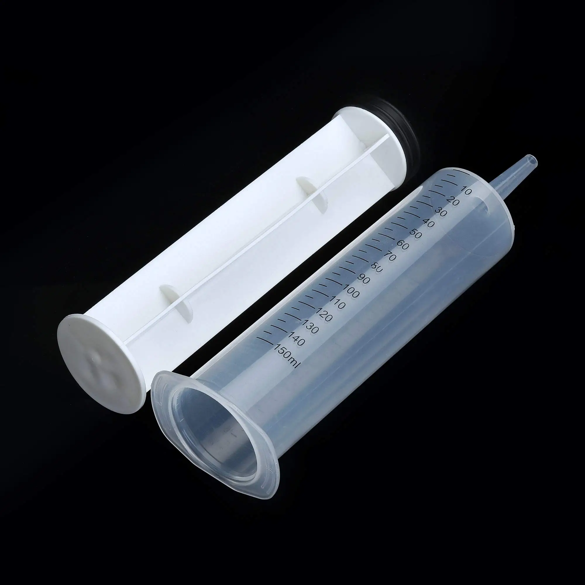 150ml Large Syringes, Sterile and Individual Sealed, Easy to Use and Clean, Plastic Garden Syringe for Liquid, lip Gloss, Paint