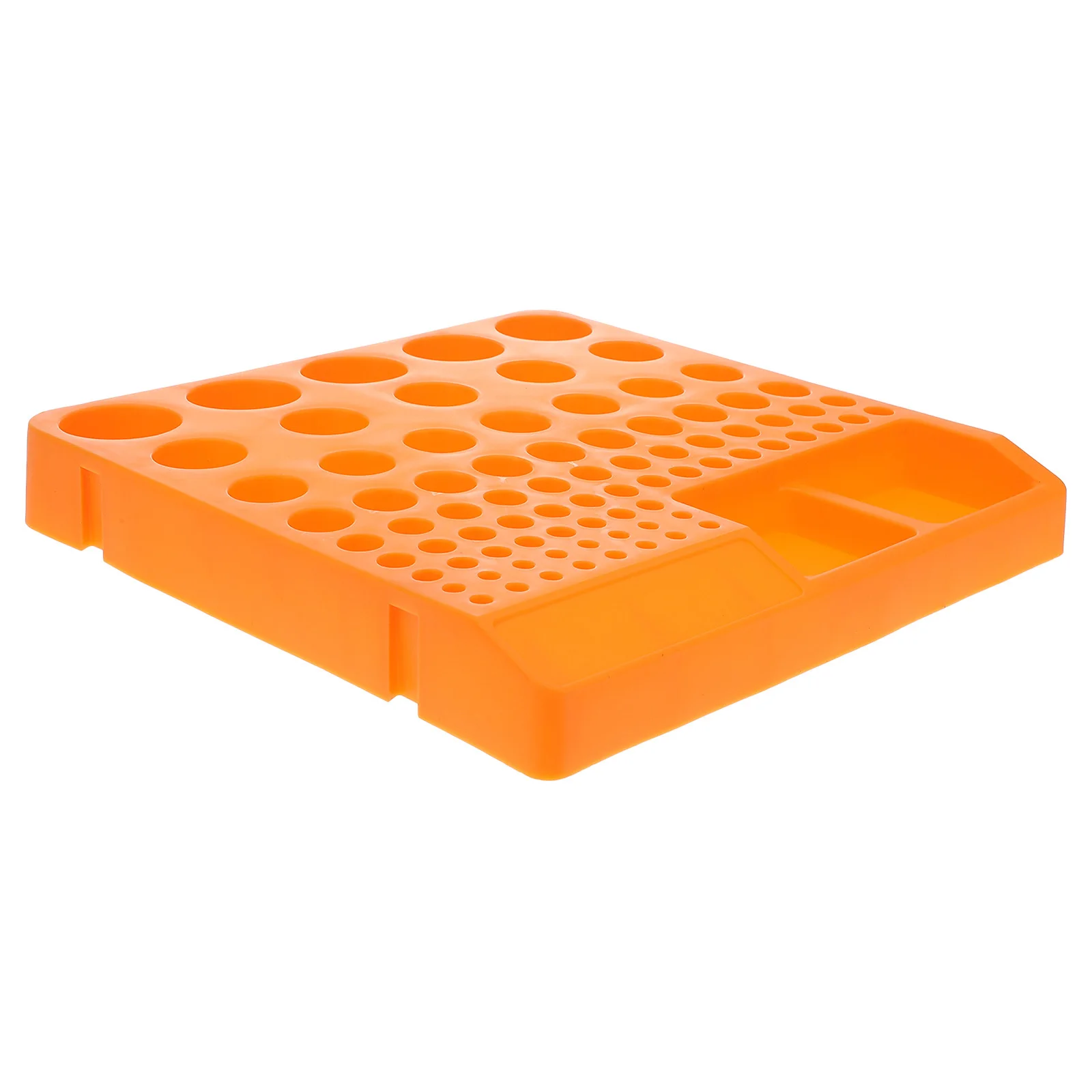 

Drill Bit Organizer Rack Plastic Holder 80-Hole Bit Storage Rack For Tool Organization Drill Bits Tool Holder