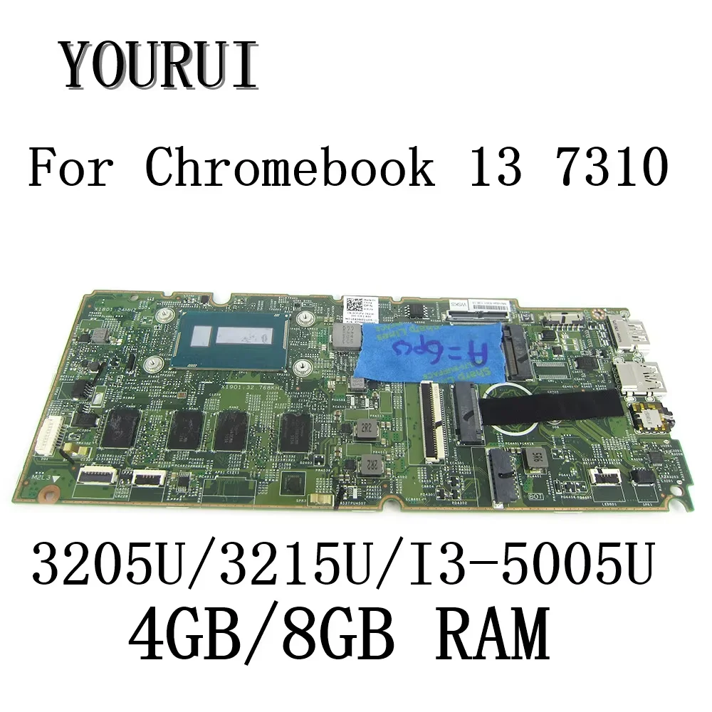 

Материнская плата для ноутбука DELL Latitude 7310 с процессором 3205U/3215U/I3-5005U, 4 ГБ/8 ГБ ОЗУ CN-0DW62M CN-0CP1FV CN-037T32 14271-1