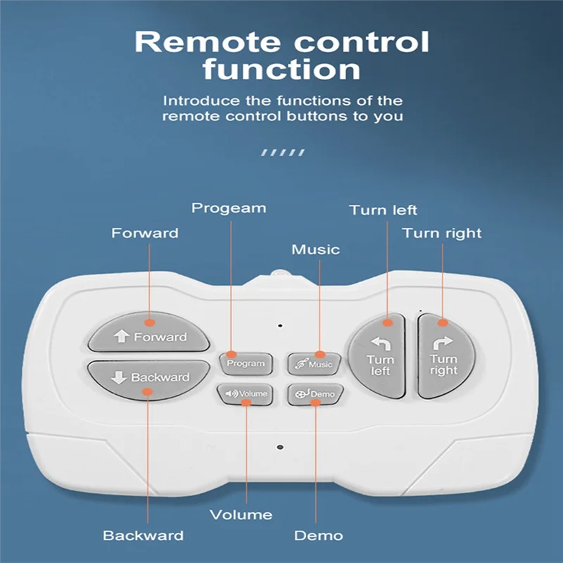 AINY-Children' S Remote Control Robot Rechargeable Intelligent Vector Smart Robotica Long Endurance Dancing Kids Gift