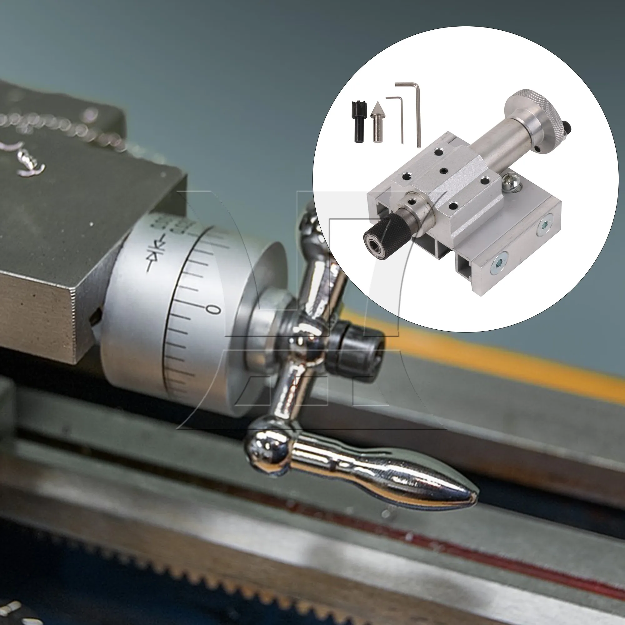 

Мини-токарный станок CNBTR с регулируемым концевым упором, промышленный инструмент для обработки нефрита