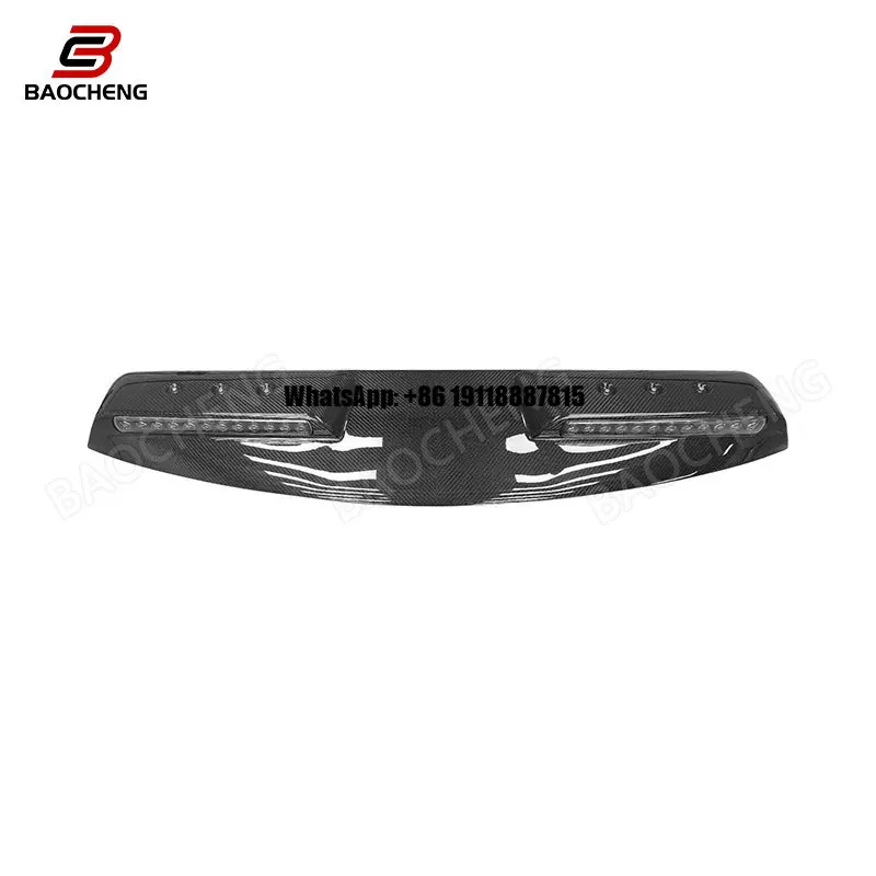 

For Land Rover Defender 90 110 130 Carbon Fiber Roof Lights Top Lights Car Exterior Parts Front Roof Wing Car Spoiler