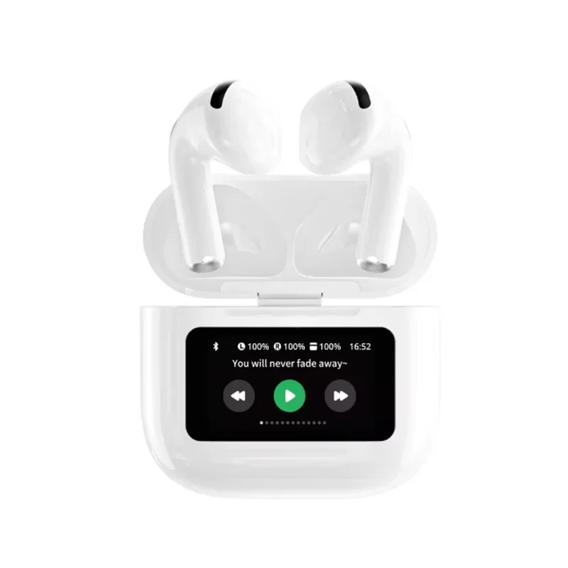 GEFENIS A12PRO Bluetooth Headphones With Built-in Microphone, Featuring Waterproof Function And Equipped With LED Display Screen