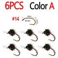 6pcs Color A size14