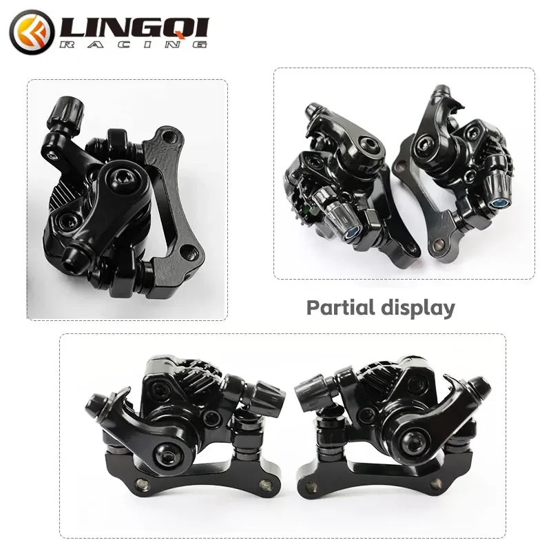 LESQUE Pit Dirt Bike Braking Pump Bracket Caliper For 43cc 47cc 49cc Mini Moto ATV Quad Pocket Bikes Motorcycle Accessories