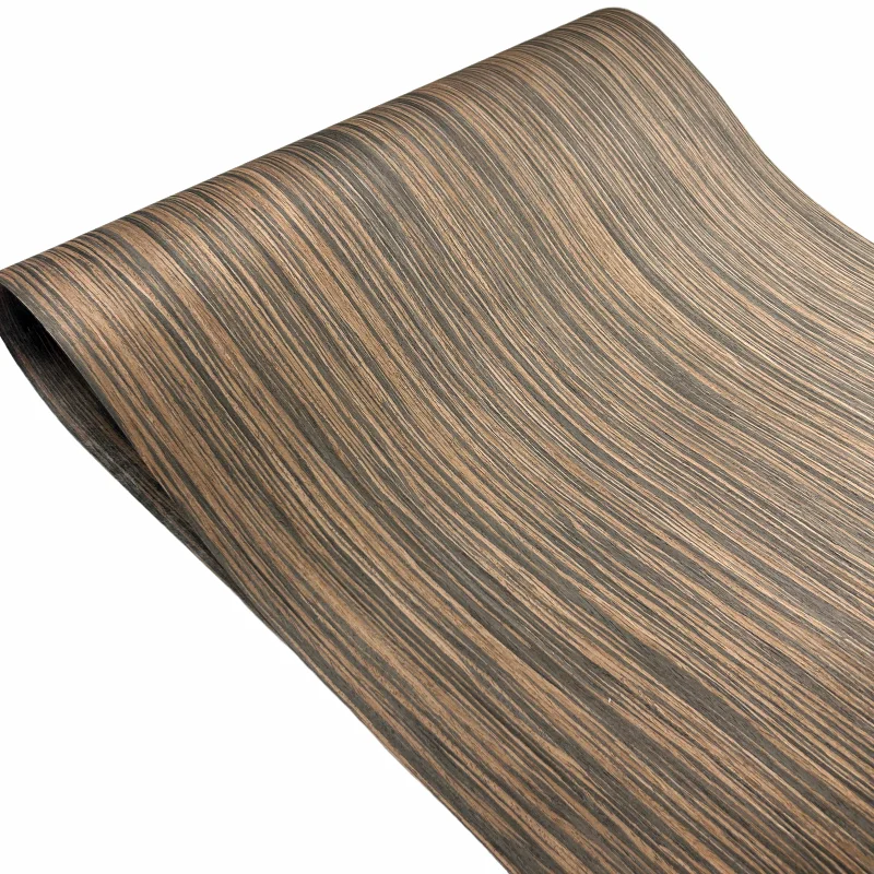 Ebony White Washed Oak Teak Veneer Panel DIY Furniture Decoration Enriched Grain Pattern Customized Wood Veneer for Home Decor
