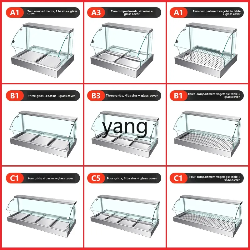 cm shallow fast food insulation commercial heating sale small bowl steamed vegetables stainless steel glass cover