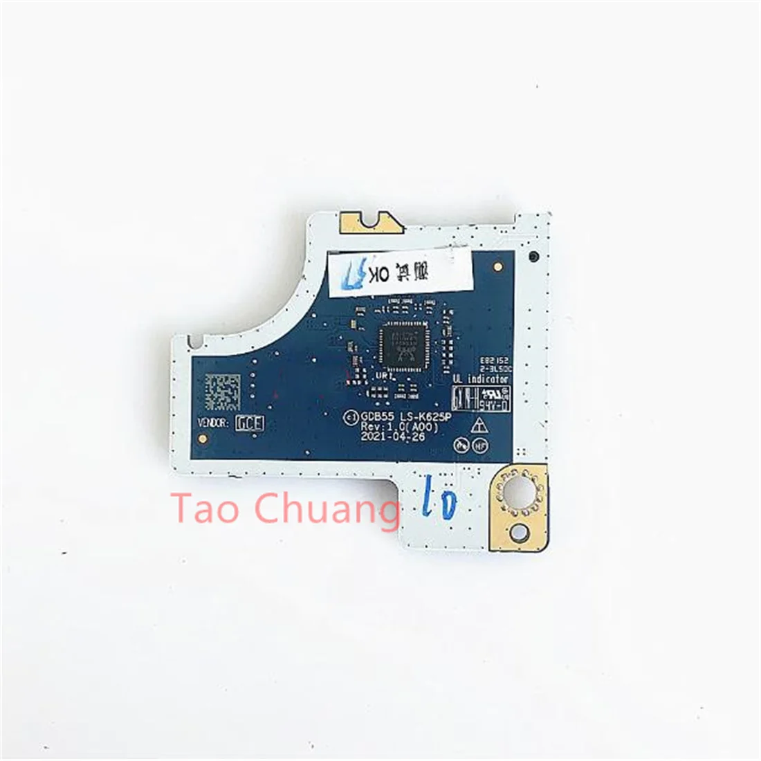 FOR Dell Precision 7560 Notebook SD Card Reader Board GDB55 LS-K625P