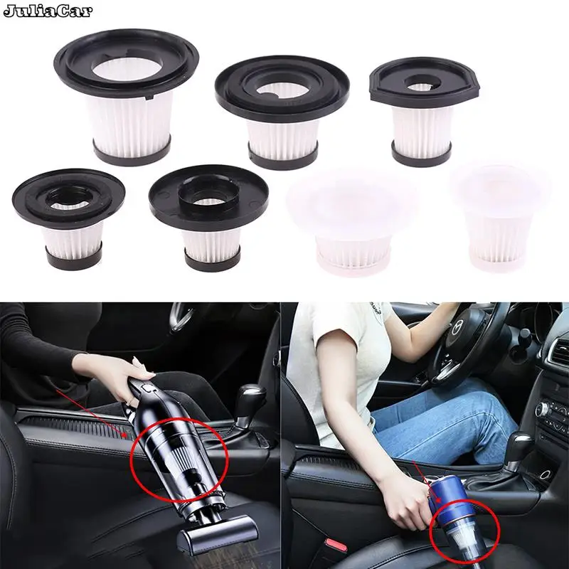 1PC Car Vacuum Cleaner Cartridges Cordless Vacuum Cleaners Micro Filters Vacuum Cleaner Accessories Wet And Dry Cleaning Filters