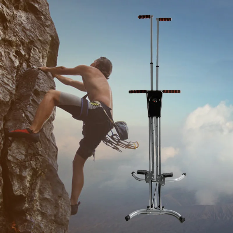 

Vertical Climber Exercise Machine Cardio Whole Body Workout Stair Stepper