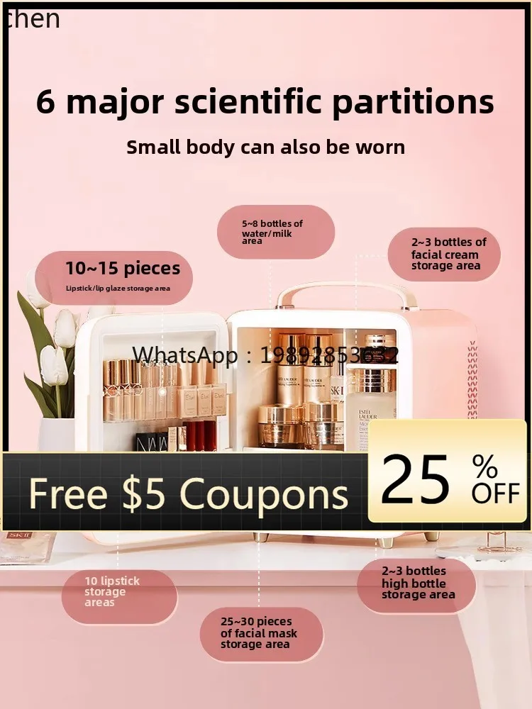 

makeup care products refrigerated beauty small refrigerator storage mask heating constant temperature preservation special